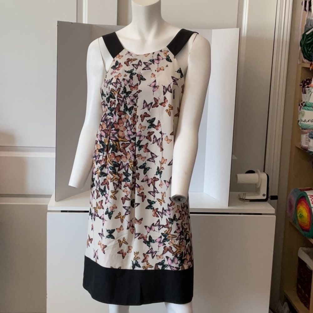 NWT Ted Baker Butterfly Print Sleeveless Dress